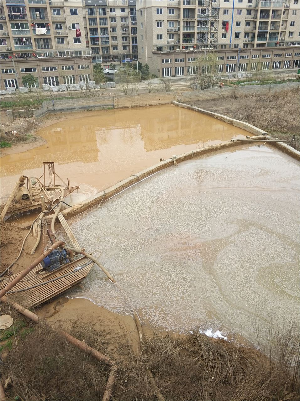 汾阳沉淀池淤泥清理-厂区废水池淤泥清淤